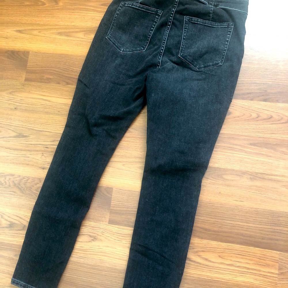 High-Rise Free People Front Lace-up Skinny Jeans - Picture 2 of 5